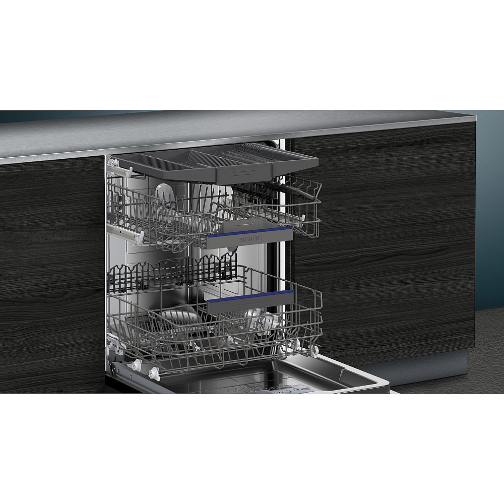 Siemens 60 cm bred diskmaskin - SN45ZW08CE iQ500 - Vit, Zeolith-torkteknik