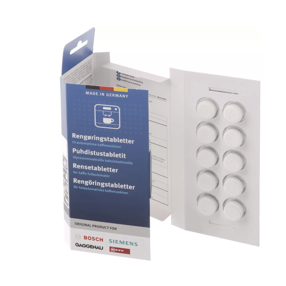 Siemens Rengöringstabletter för kaffemaskiner 312001