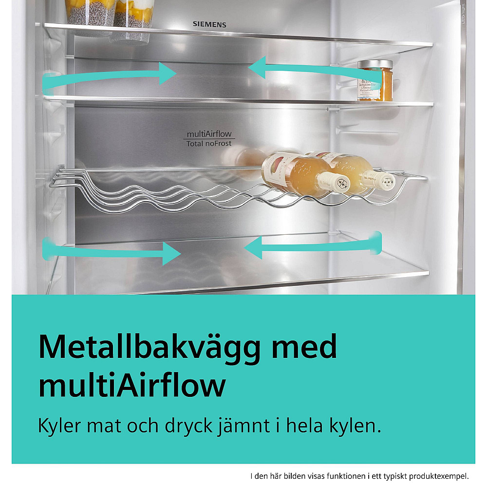 Siemens kyl över frys KG49NVXCG