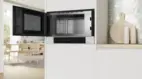 Bosch inbyggnadsmikrovågsugn BFL7221W1 serie 8