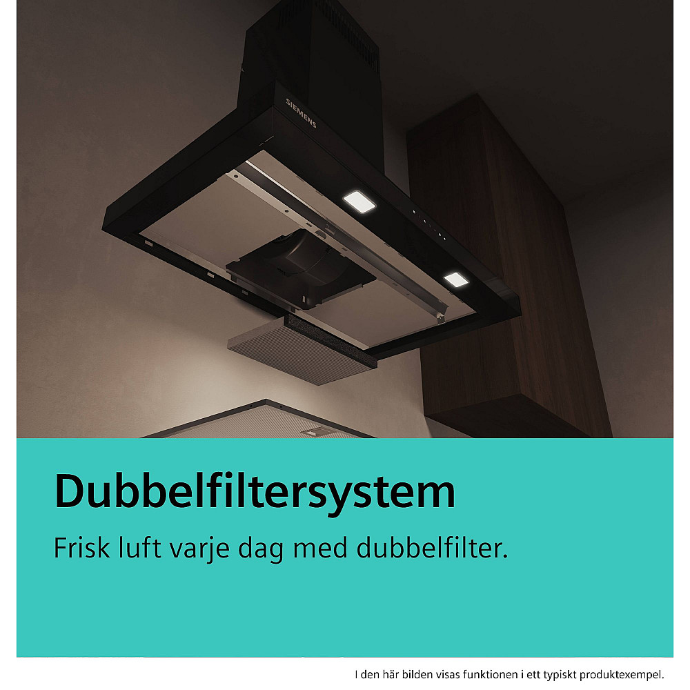 Siemens vägghängd fläkt LC93BBC30