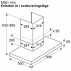 Siemens vägghängd fläkt lc95bcc60