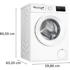 Bosch frontmatad tvättmaskin  - WAN2808LSN