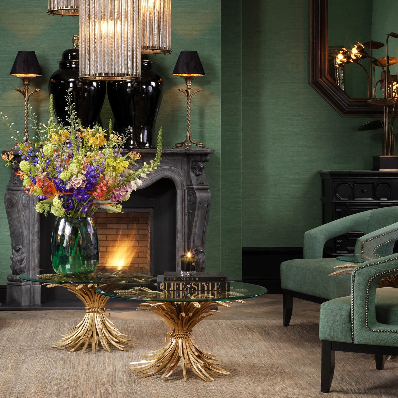 Soffbord Bonheur Guld