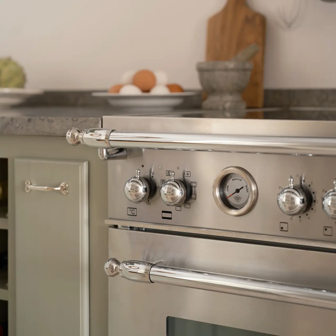 Bertazzoni Heritage Induktionsspis HER64I1EXC2, 60 cm Rostfri