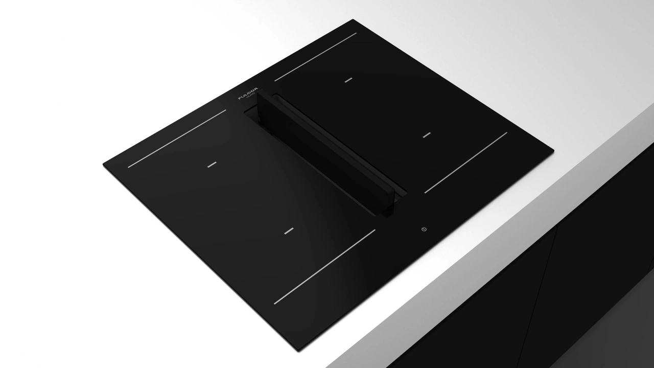 Fulgor Milano Induktionshäll med fläkt FHH 600 ID TC BK