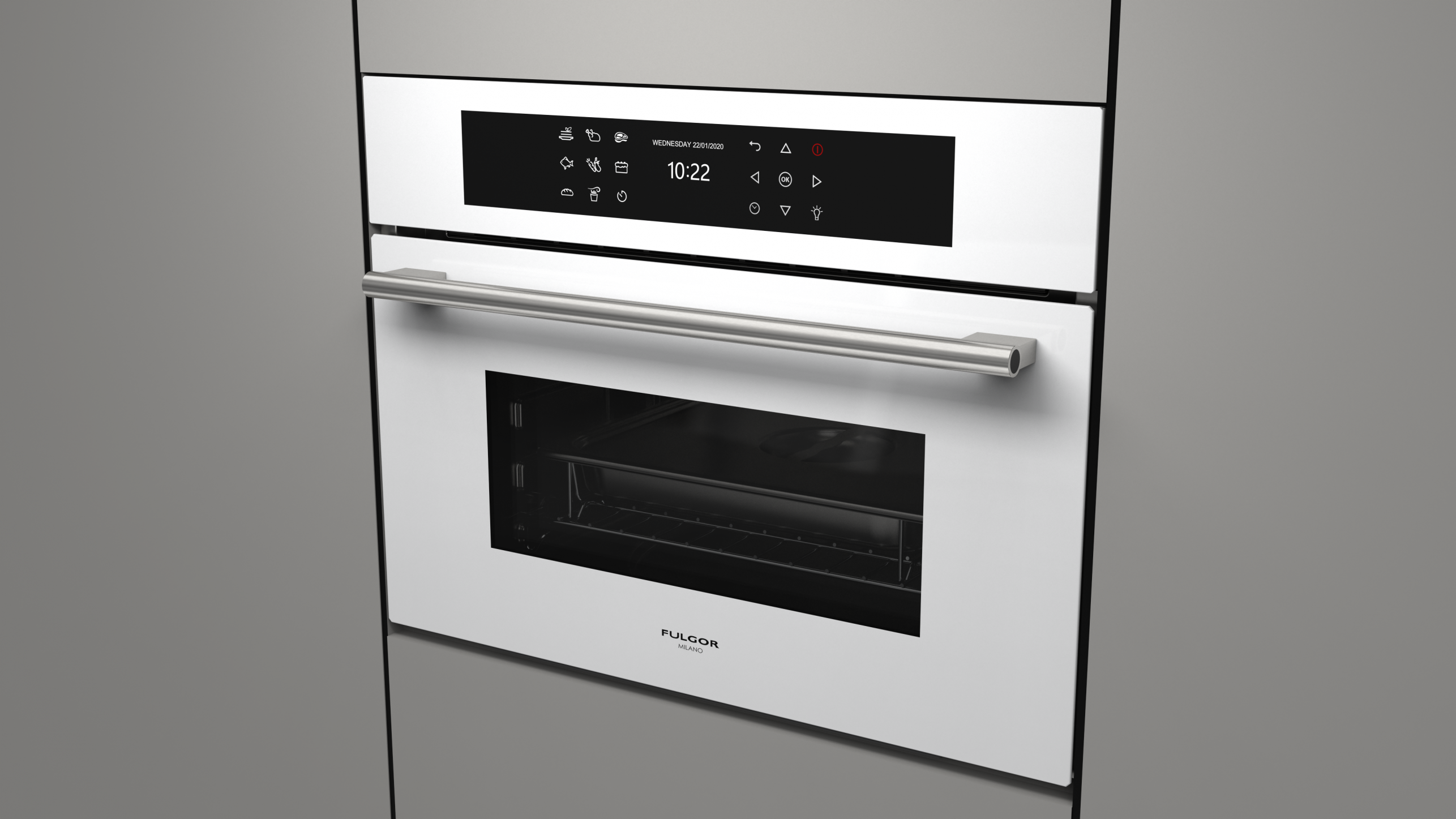 Fulgor Milano Kombiångugn FCSO 4510 TEM WH