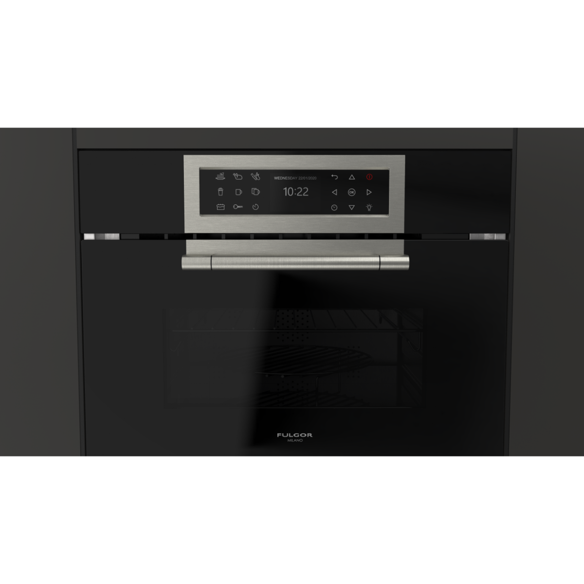 Fulgor Milano Mikrovågsugn med grill FCLGMO 4508 TEM BK