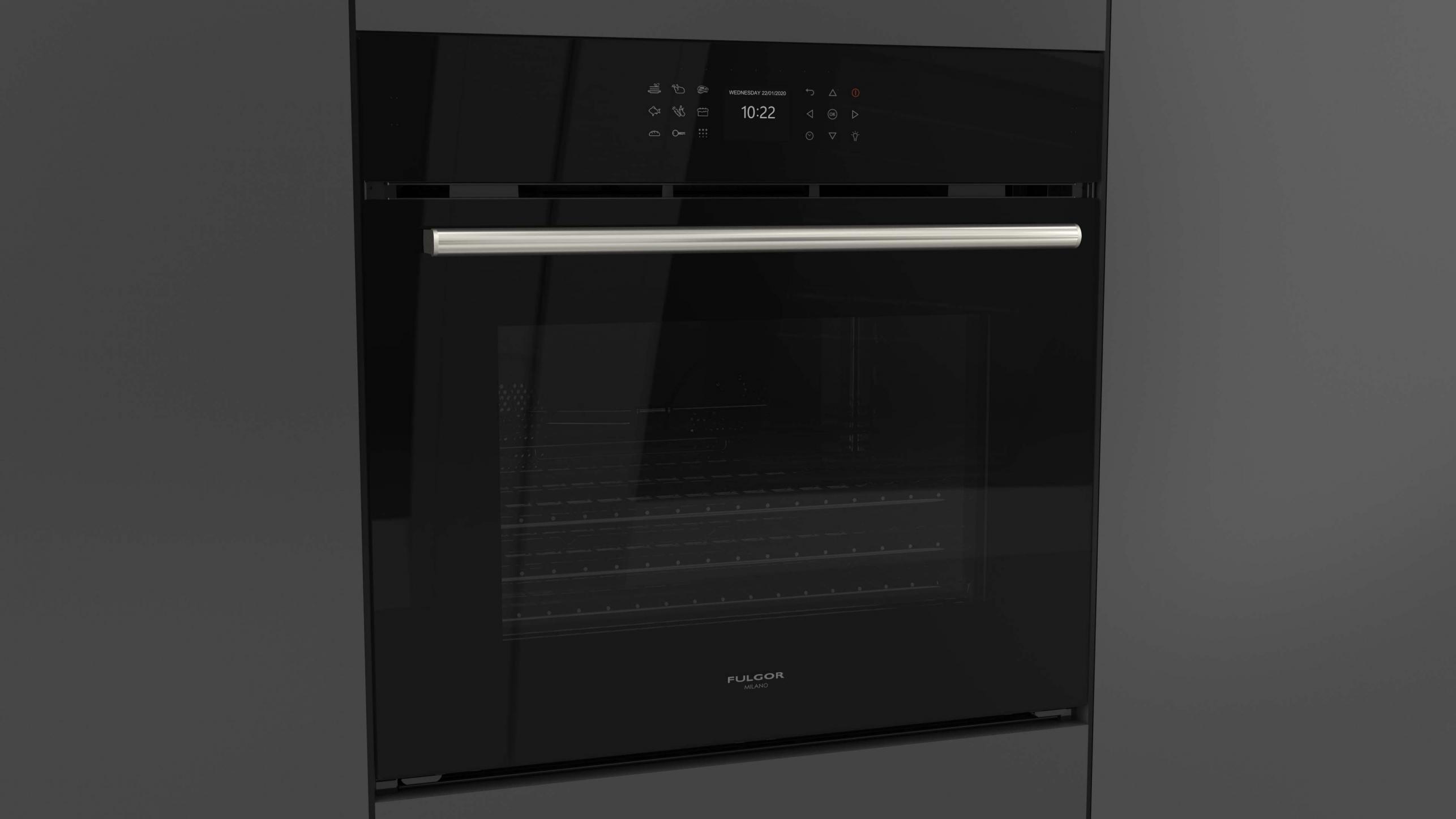 Fulgor Milano Inbyggnadsugn FCPO 315 P TEM 2F BK