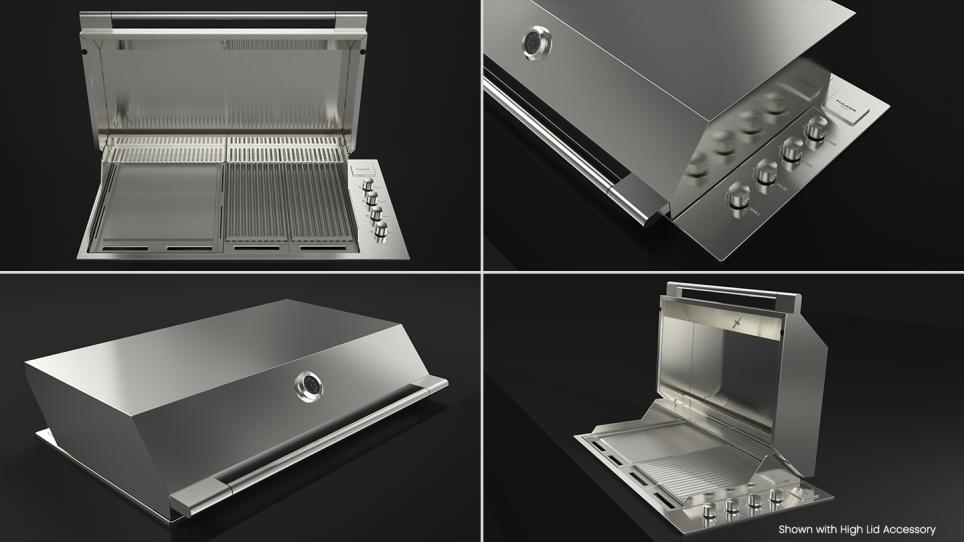 Fulgor Milano BBQ-grill FOBQ 1000 G X