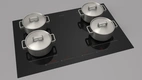Fulgor Milano Induktionshäll FCH 804 ID TS BK