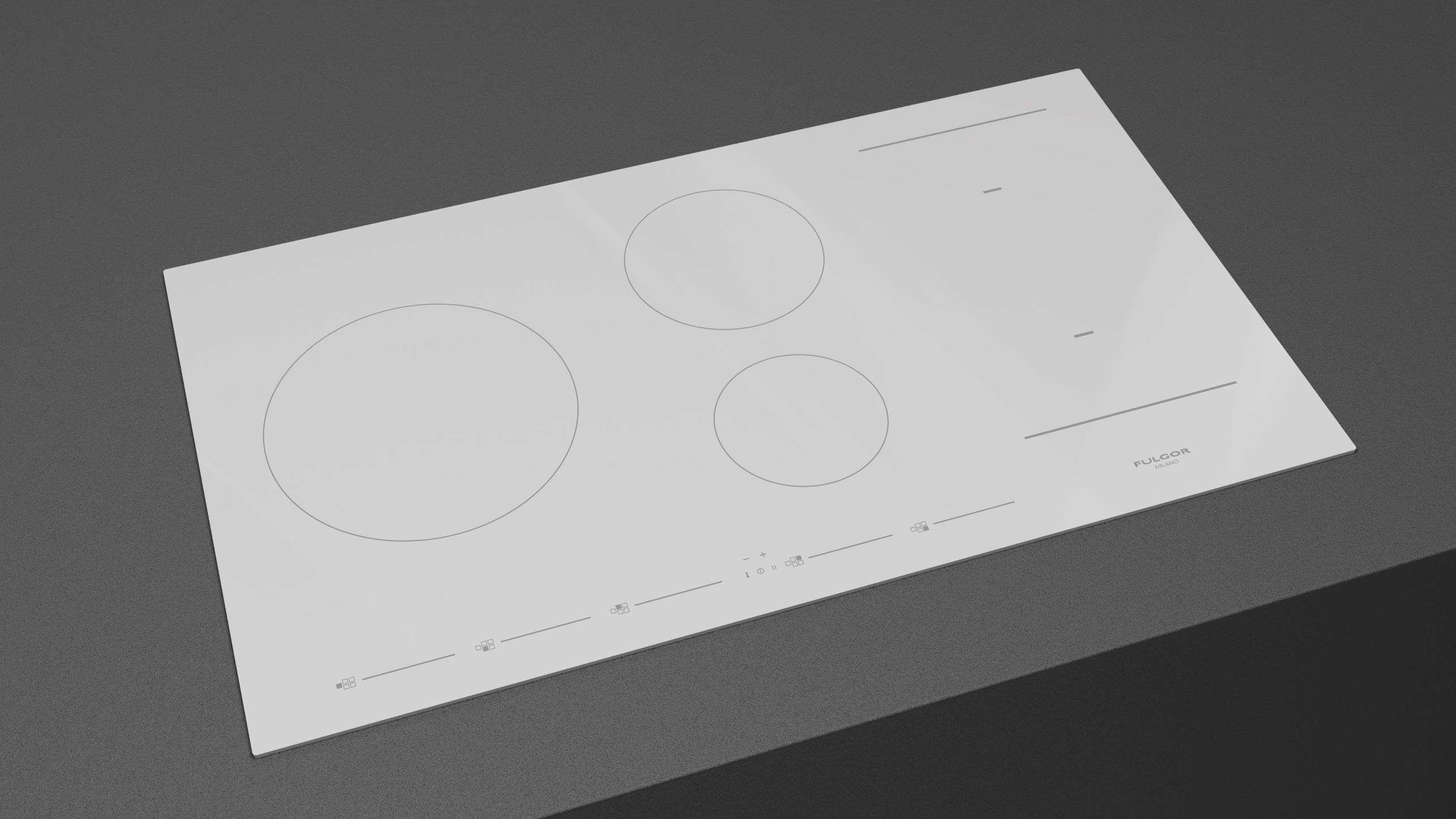 Fulgor Milano Induktionshäll FSH 905 ID TS WH 1