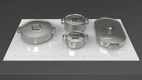Fulgor Milano Induktionshäll FSH 905 ID TS WH 1