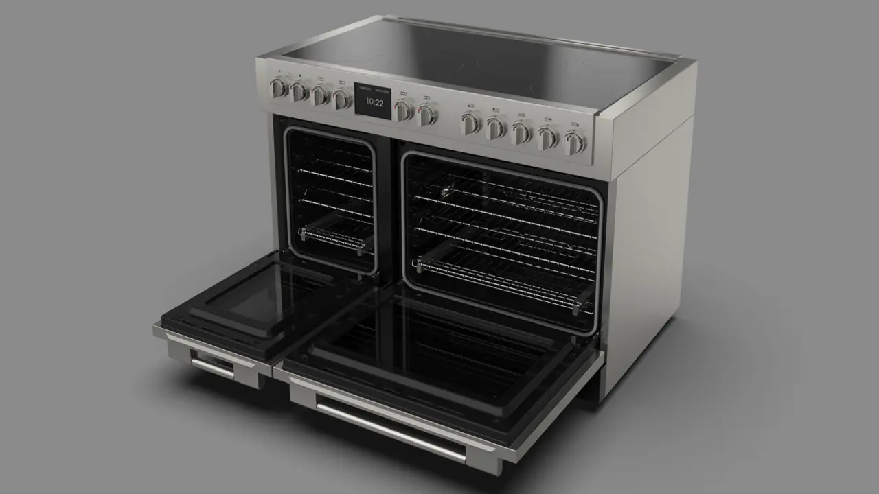 Fulgor Milano Spis 1216 mm FSRC 4807 P MI MK 2F MBK - Mattsvart
