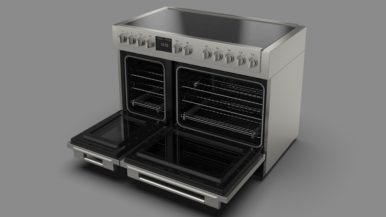 Fulgor Milano Spis 1216 mm FSRC 4807 P MI MK 2F MBK - Mattsvart