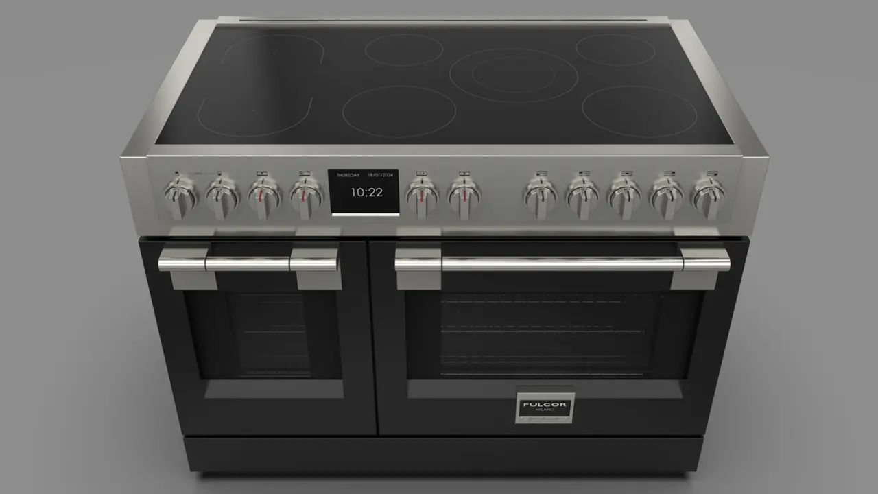 Fulgor Milano Spis 1216 mm FSRC 4807 P MI MK 2F MBK - Mattsvart