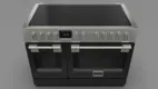 Fulgor Milano Spis 1216 mm FSRC 4807 P MI MK 2F MBK - Mattsvart