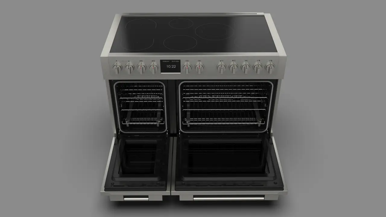 Fulgor Milano Spis 1216 mm FSRC 4807 P MI MK 2F MBK - Mattsvart