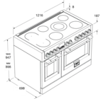 Fulgor Milano Spis 1216 mm FSRC 4807 P MI MK 2F X