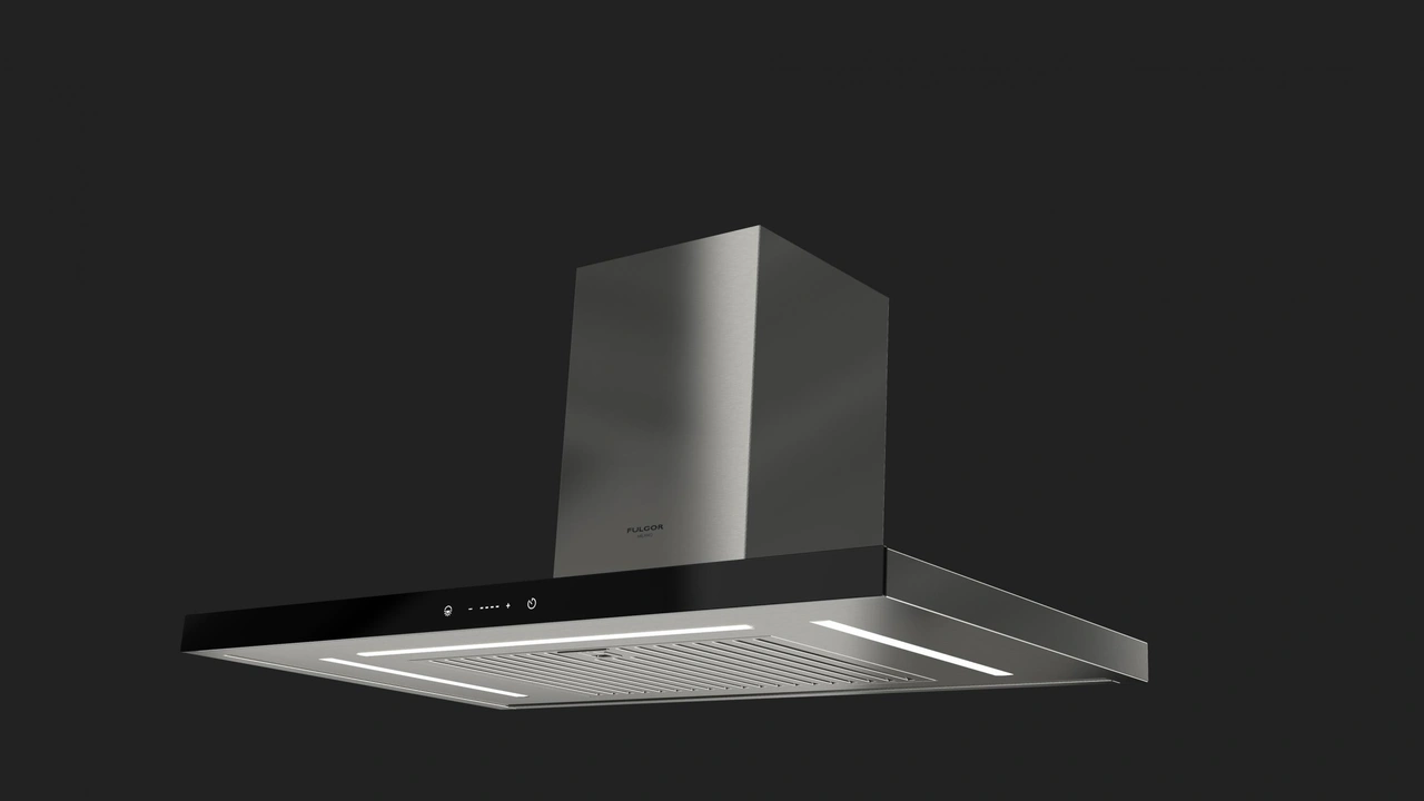 Fulgor Milano Köksfläkt FTHD 900 TC BK X