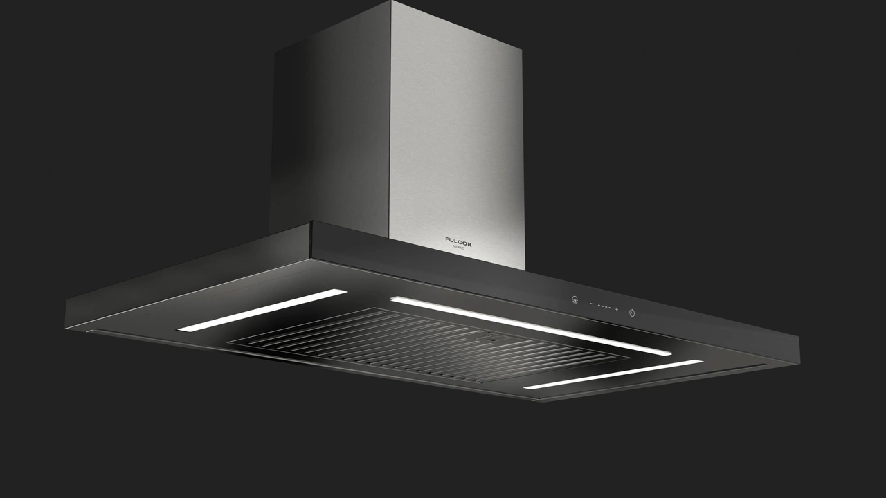 Fulgor Milano Köksfläkt FTHD 900 TC BK X
