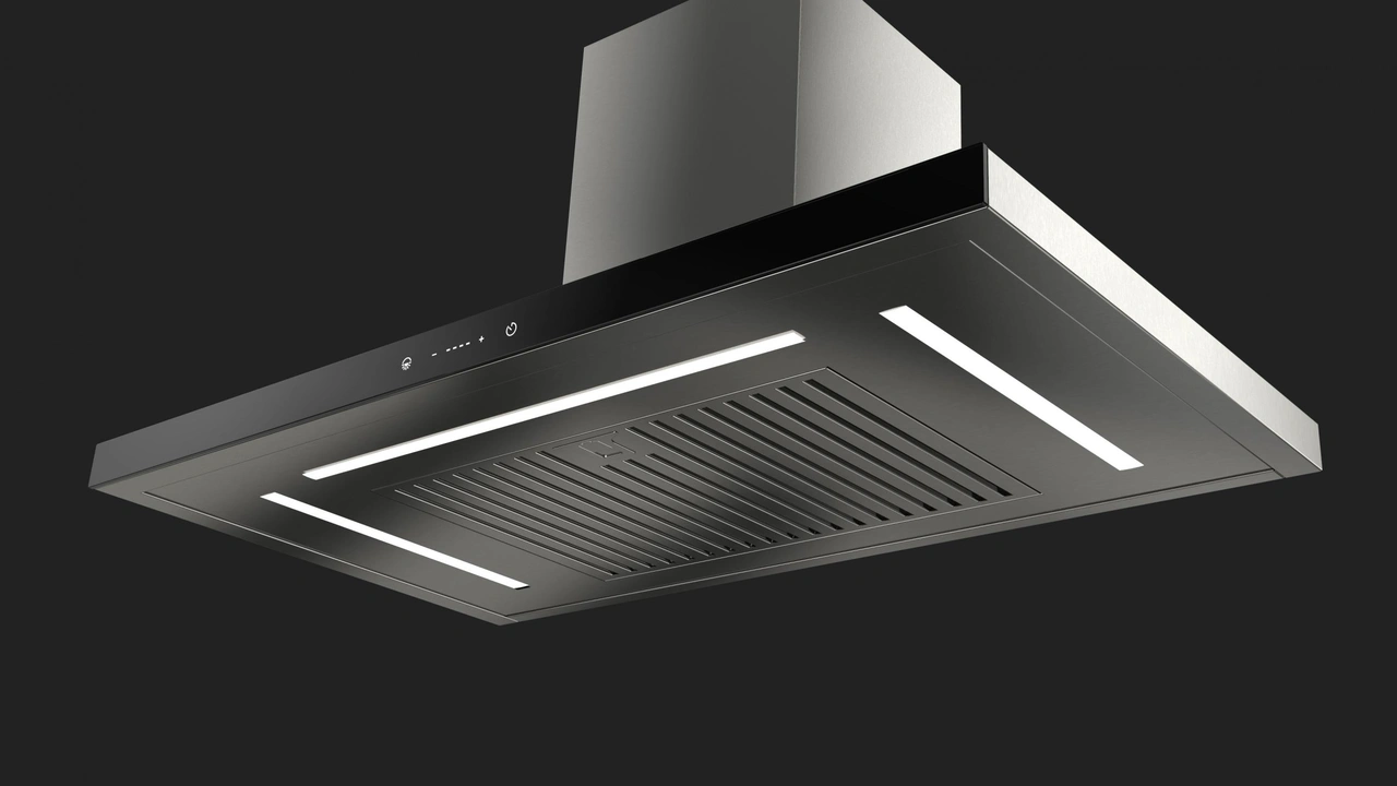 Fulgor Milano Köksfläkt FTHD 900 TC BK X