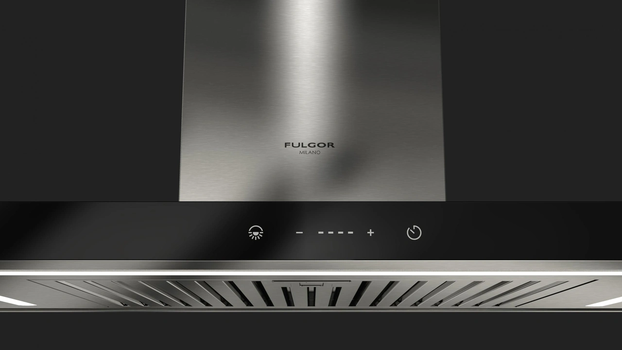 Fulgor Milano Köksfläkt FTHD 900 TC BK X