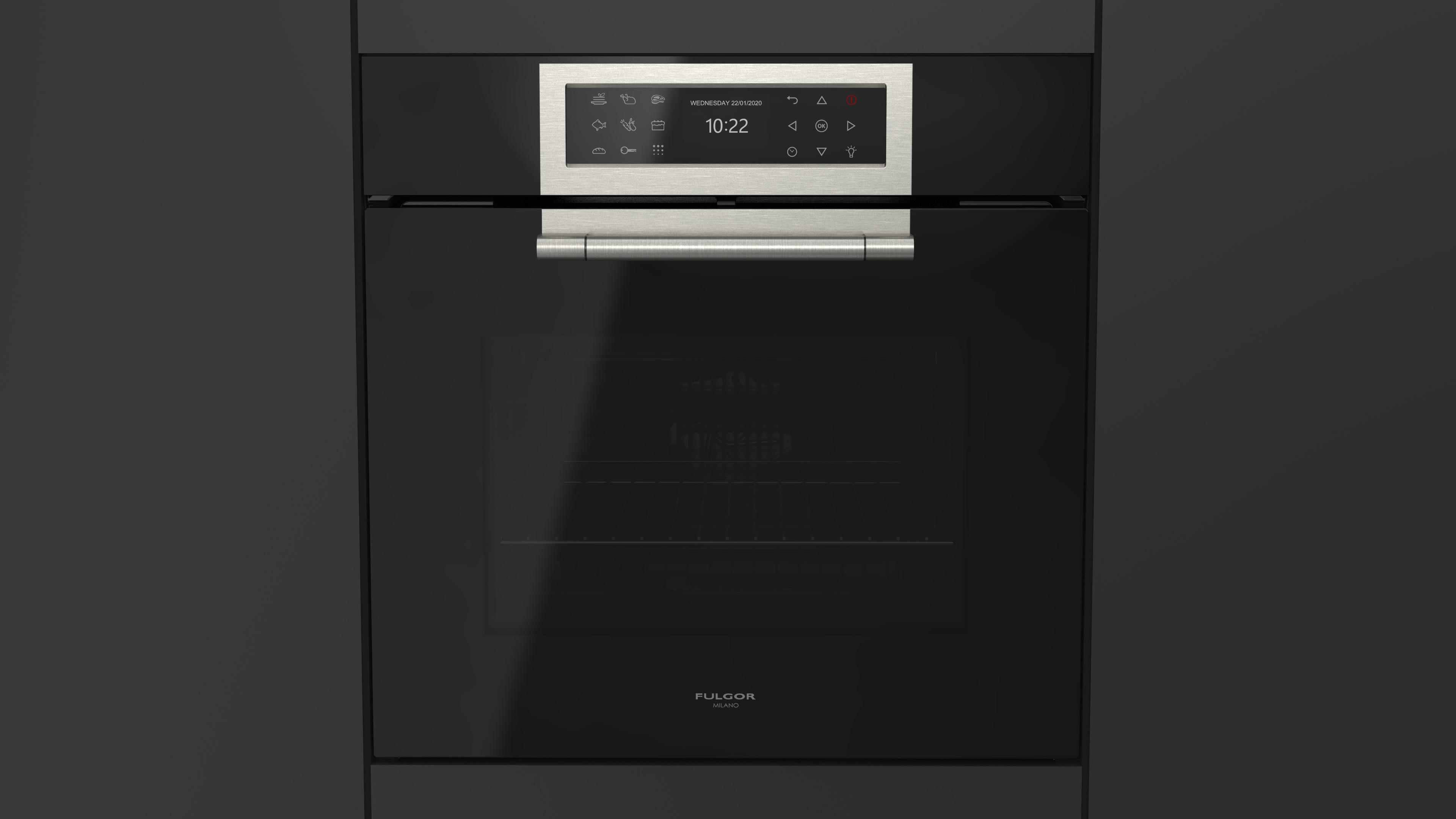 Fulgor Milano Multifunktionsugn FCLPO 6215 P TEM BK
