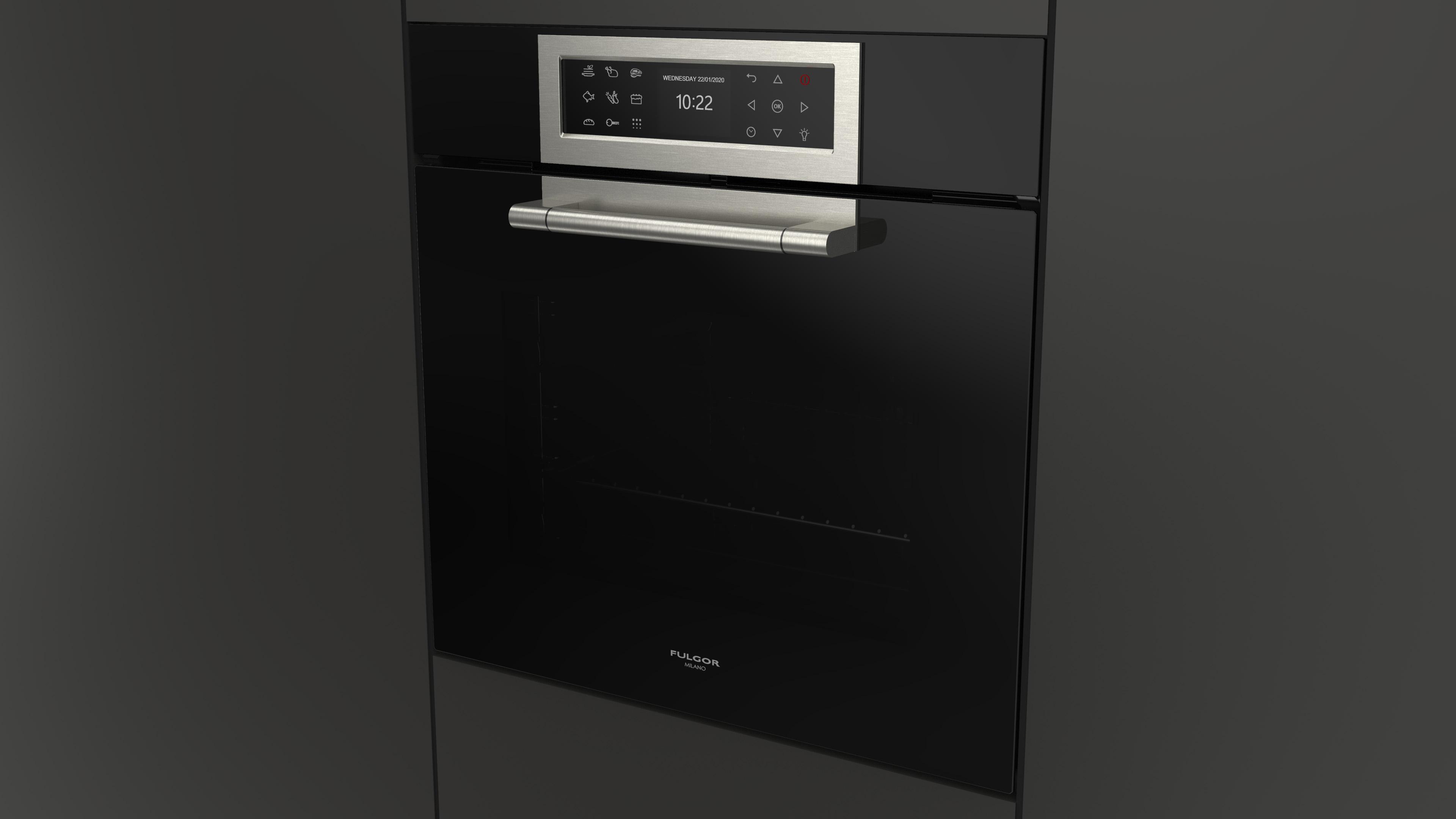Fulgor Milano Multifunktionsugn FCLPO 6215 P TEM BK