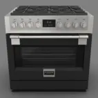 Fulgor Milano Gas Spis FSRC 3606 GG ED 2F MBK