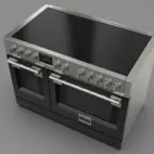 Fulgor Milano Spis 1216 mm FSRC 4807 P MI MK 2F MBK - Mattsvart
