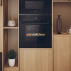 Haier H6 ID2P5B3YTB Inbyggnadsugn Svart