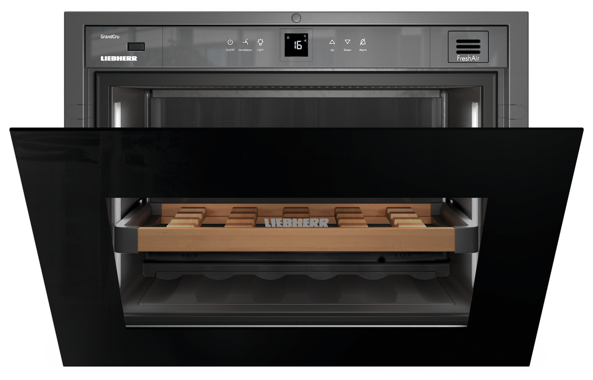 Liebherr Vinidor WKEgb 582-26 001 Inbyggd vinkyl  Black