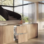 Miele KU 7175 D Underbyggt Kylskåp med lådor