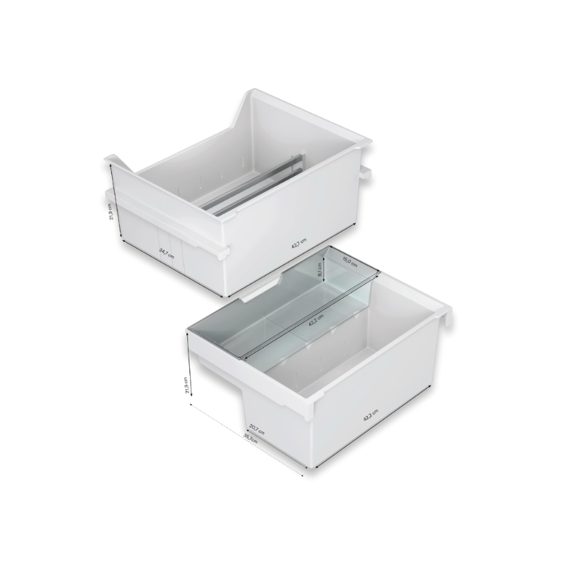 Miele KU 7175 D Underbyggt Kylskåp med lådor