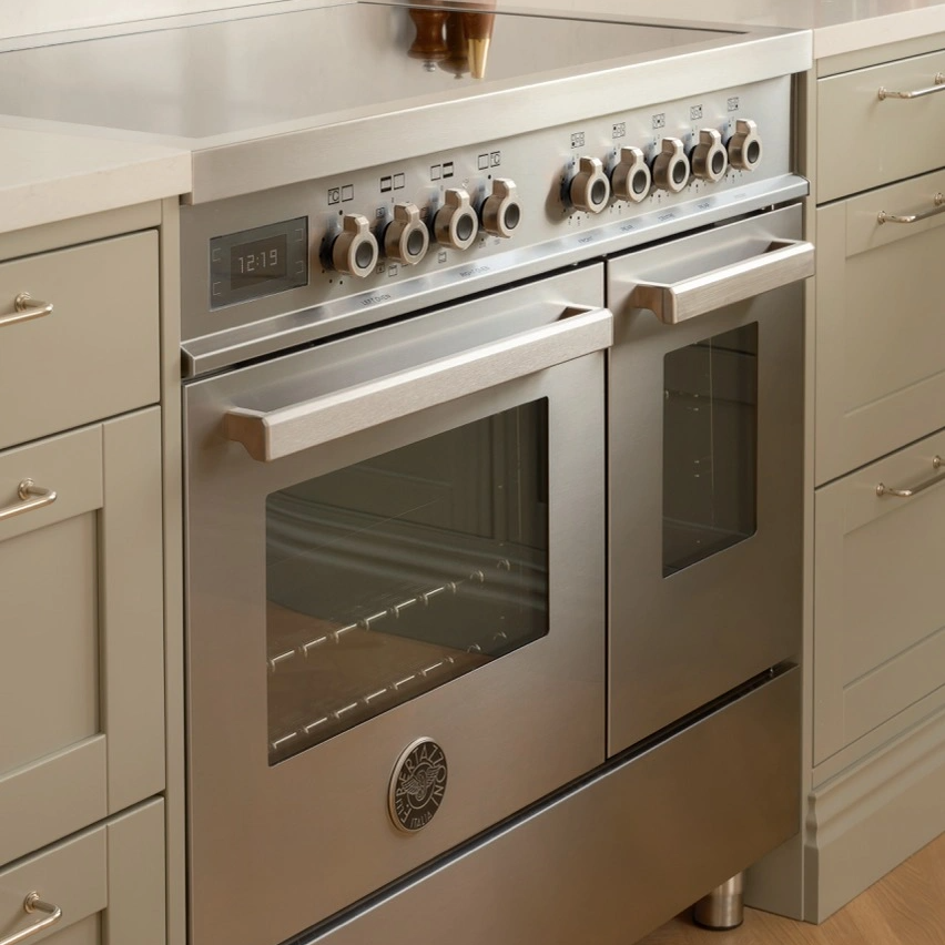 Bertazzoni Professional Induktionsspis PRO95I2EXT2, 90 cm Rostfri