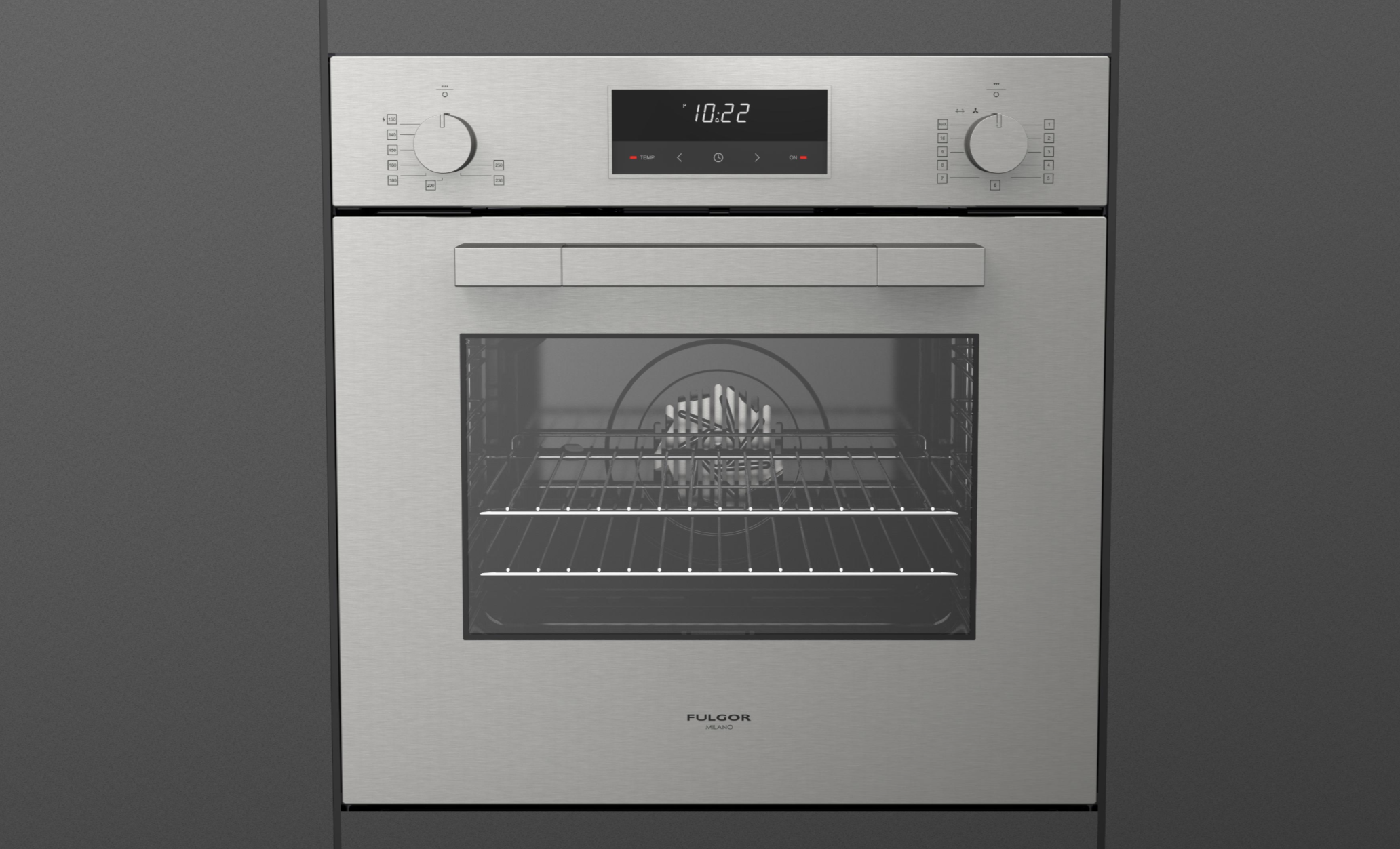 Fulgor Milano Ventilerad gasugn FUTO 6005 FG EM IX