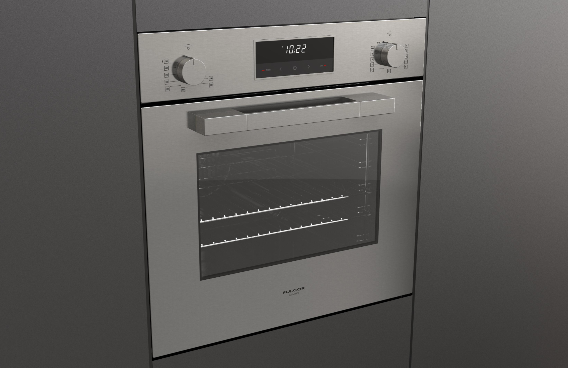 Fulgor Milano Ventilerad gasugn FUTO 6005 FG EM IX