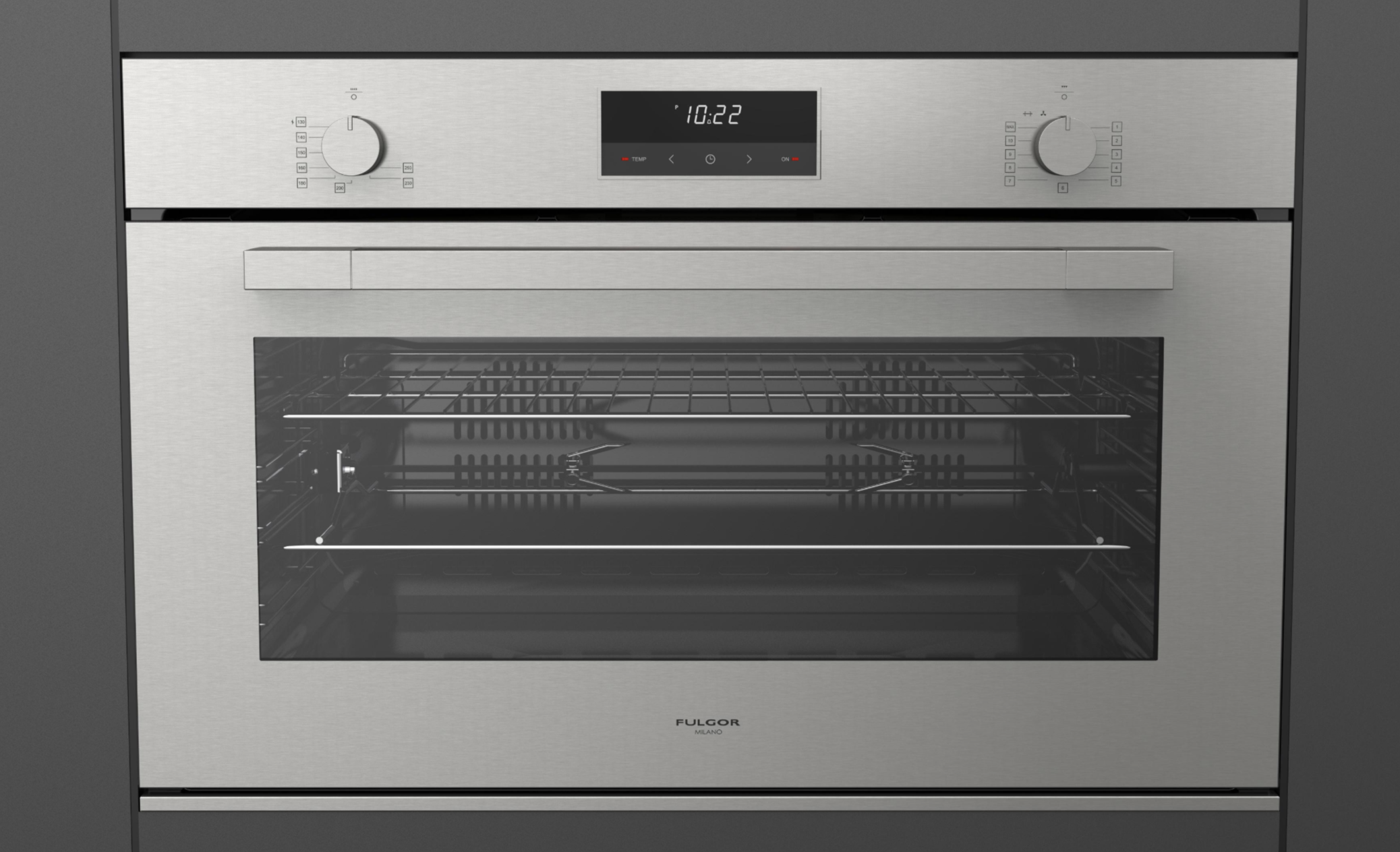 Fulgor Milano Ventilerad gasugn FUTO 9605 FG EM 2F IX