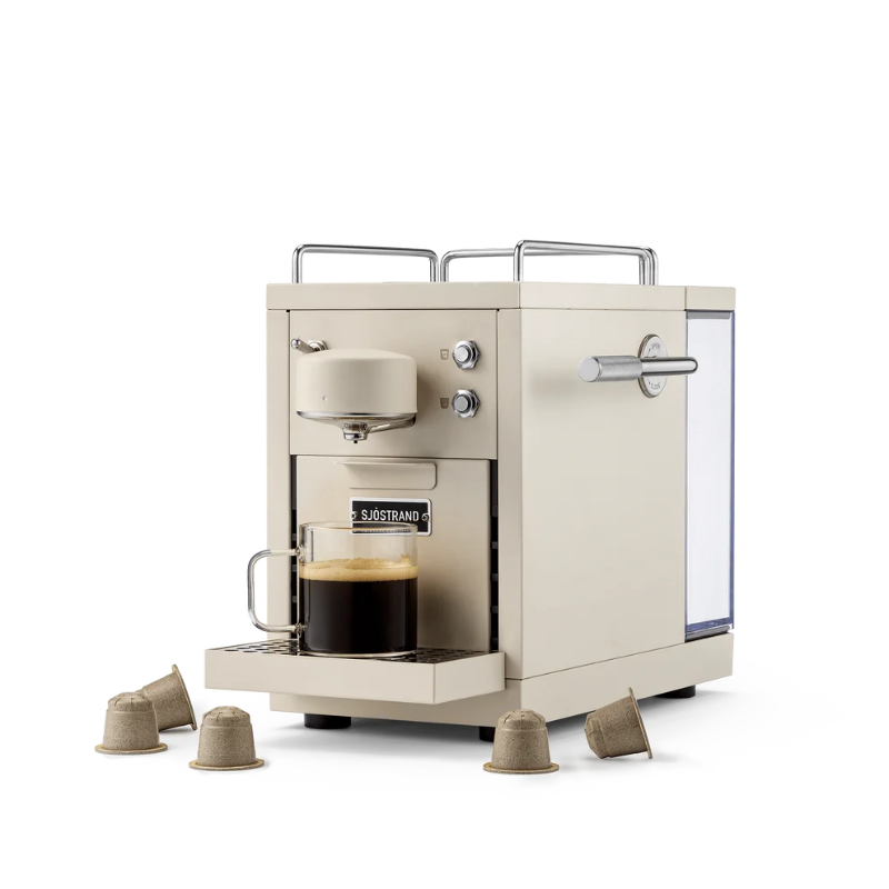 Espressomaskin Sjöstrand Beige