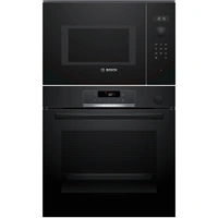 Bosch paket ugn och mikro HRG532BB3-BFL554MB0 - för högskåp