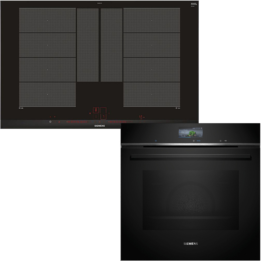 Siemens paket ugn och häll HB776G3B2S-EX875LYV1E