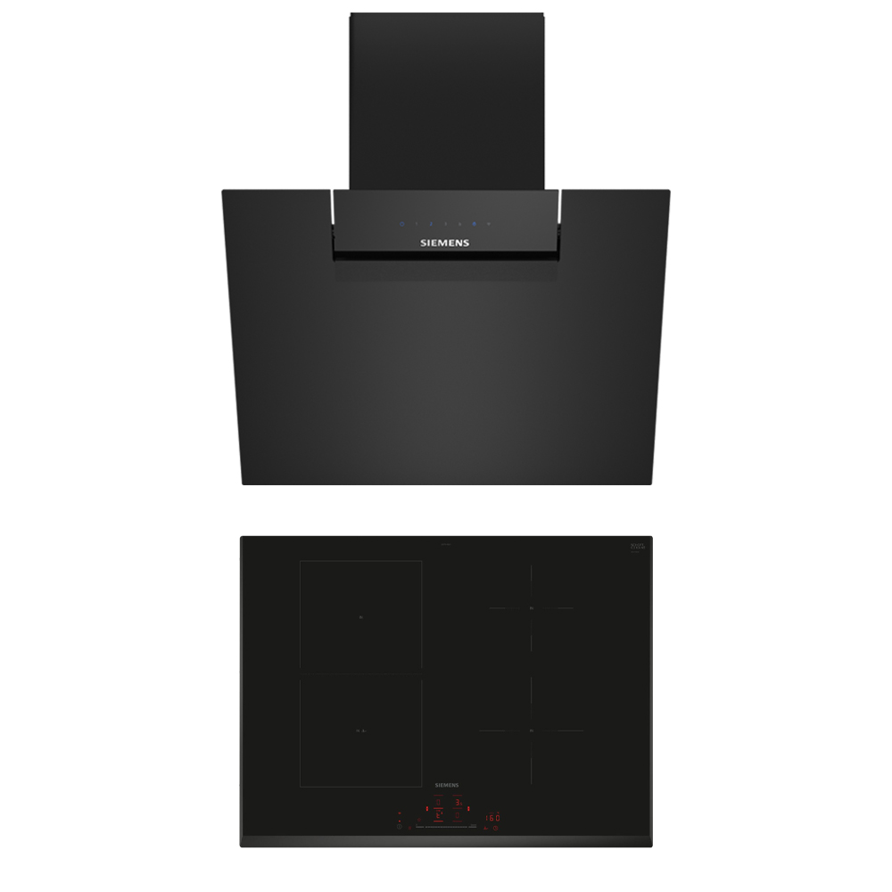 Siemens iQ500/iQ300 Häll & Fläkt ED751HSC1E + LC87KFN60 cookConnect & Home Con