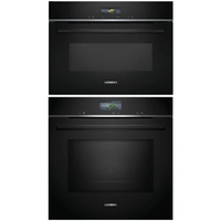 Siemens paket ugn och mikro HM736G1B1-CE732GXB1, iq700, kombiugn + inbyggnadsmik