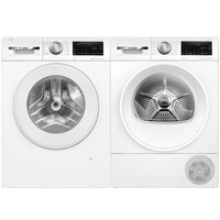 Bosch Serie 6 Tvätt & Tork WGG254FLSN + WQG2450MSN i-DOS, Iron Assist, 10/9 kg