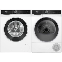 Siemens paket tvättmaskin och torktumlare WG64K2ZLSN-WQ42K20LSN - iq500 med home