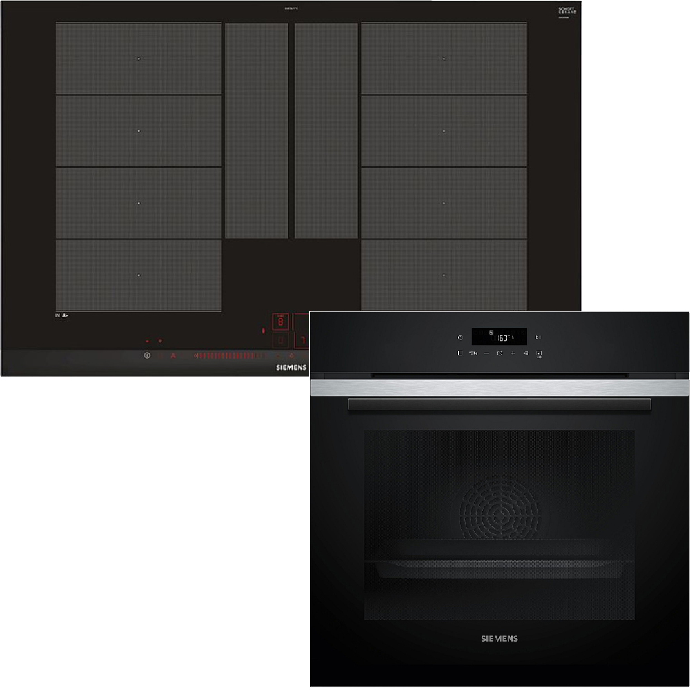 Siemens paket ugn och häll HB271ABS3 - EX875LYV1E