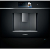 Siemens inbyggd espressomaskin CT718L1B0 + värmelåda