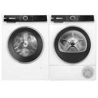 Bosch paket tvättmaskin och torktumlare WGK264FLSN-WQK2420LSN
