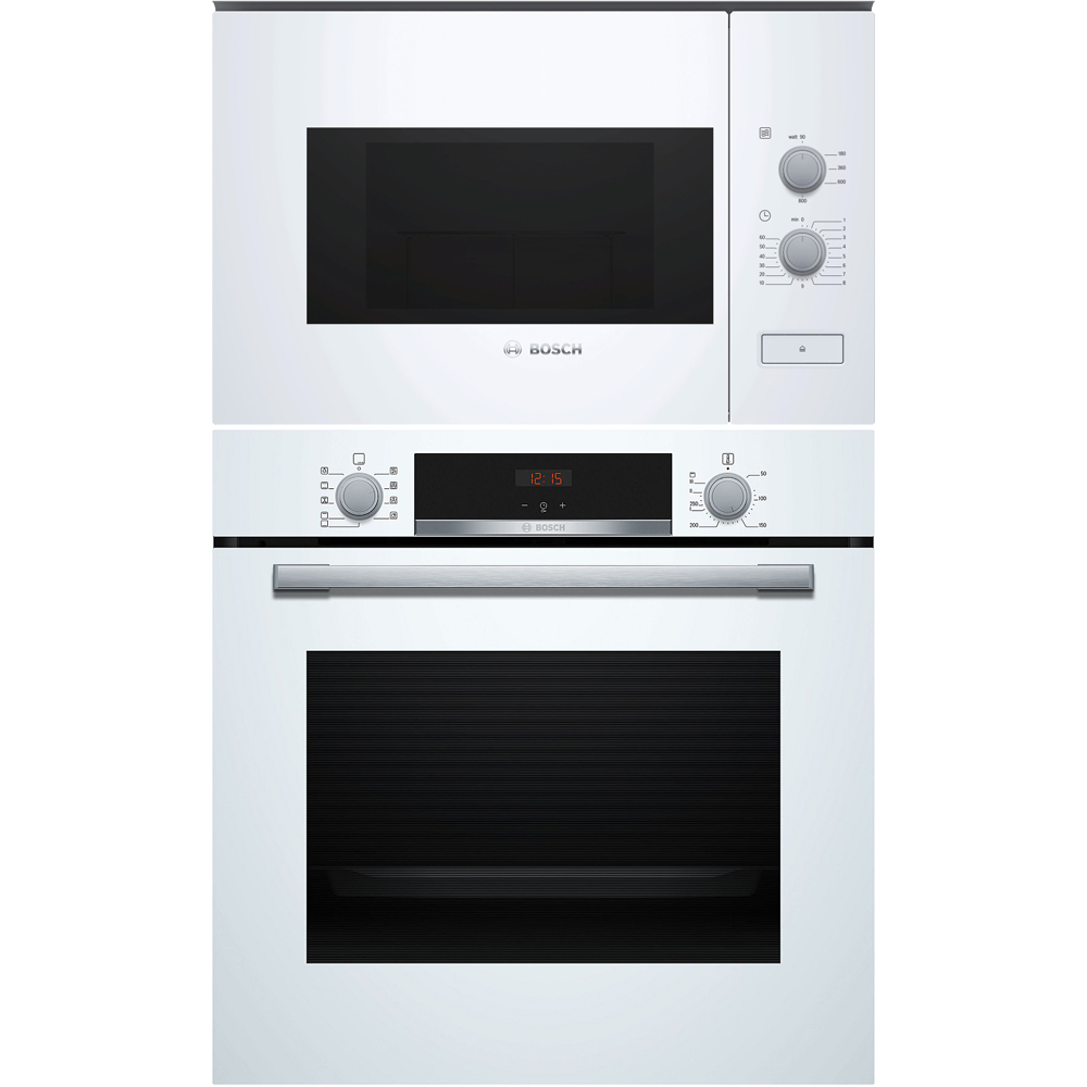 Bosch paket ugn och mikro HBA534BW3-BFL520MW0